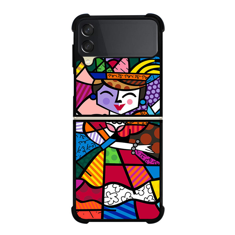ROMERO BRITTO LOVE 3 Samsung Z Flip 3 Case