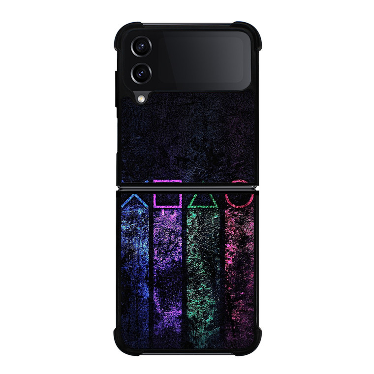 PLAYSTATION BUTTON Samsung Z Flip 4 Case