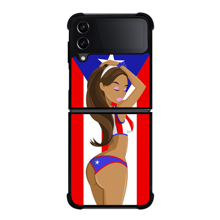 PUERTO RICO GIRL Samsung Z Flip 4 Case