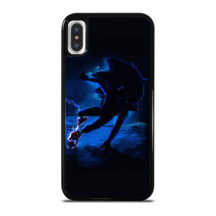 SONIC HEDGEHOG SILHOUETTE iPhone X / XS Case