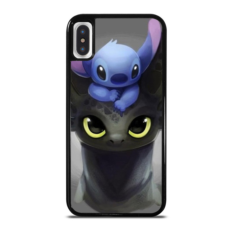 TOOTHLESS AND STITCH iPhone X / XS Case