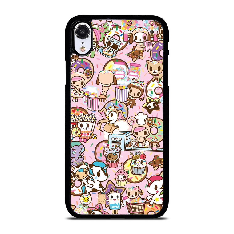 TOKIDOKI UNICORN DONUTELLA COLLAGE iPhone XR Case