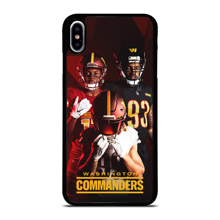 WASHINGTON COMMANDERS PLAYERS iPhone XS Max Case
