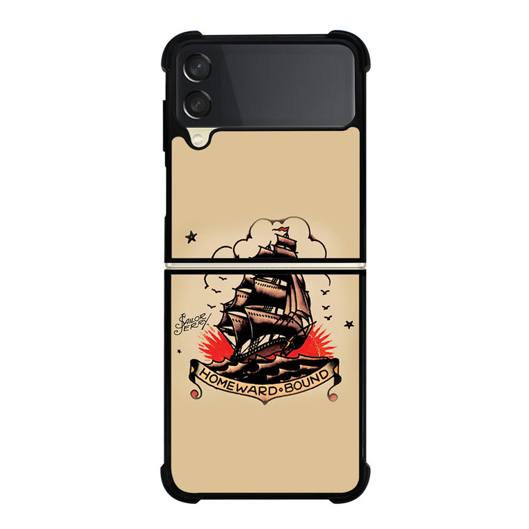 SAILOR JERRY TATTOO 5 Samsung Z Flip 3 Case