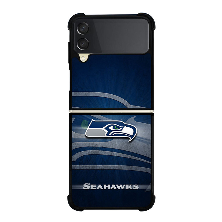 SEATTLE SEAHAWK LOGO Samsung Z Flip 3 Case