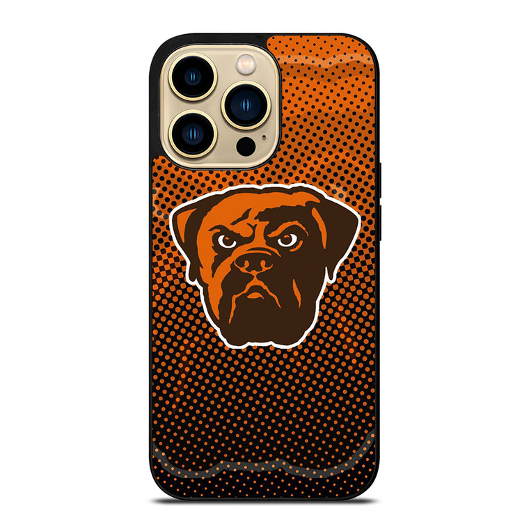 CLEVELAND BROWNS LOGO 3 iPhone 14 Pro Max Case