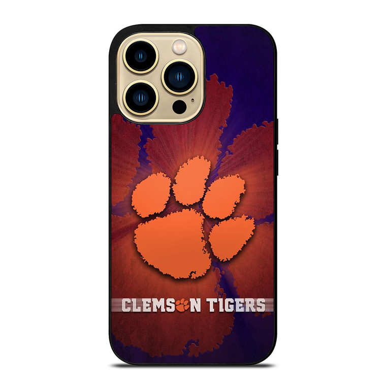 CLEMSON TIGERS LOGO iPhone 14 Pro Max Case