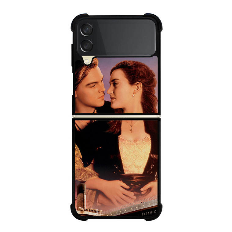THE TITANIC JACK AND ROSE LOVE Samsung Z Flip 3 Case