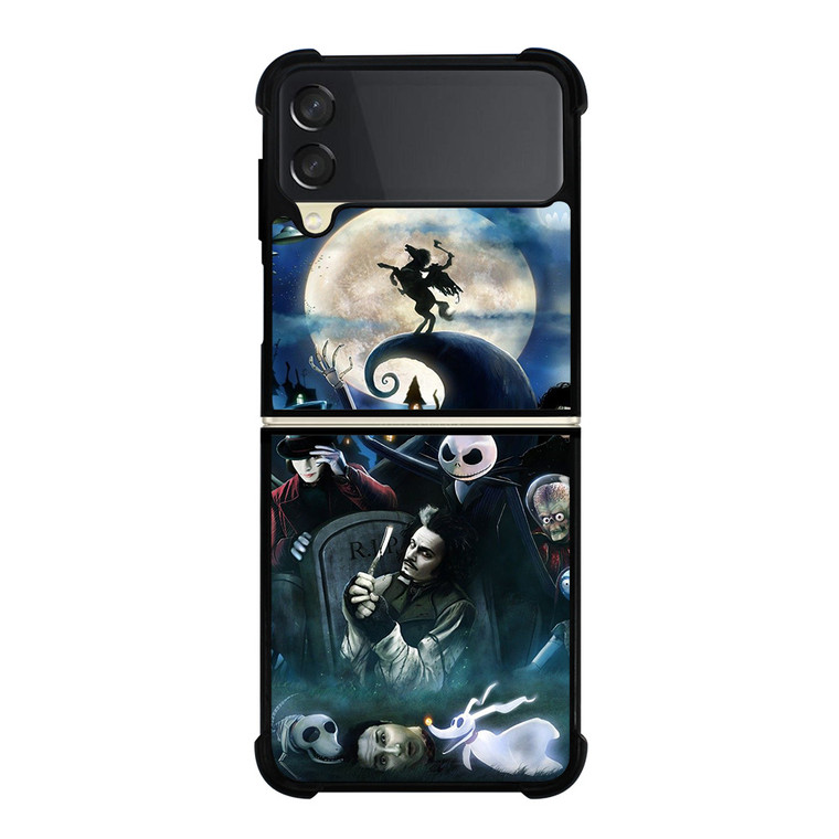 TIM BURTON MOVIES Samsung Z Flip 3 Case TIM BURTON MOVIES Samsung Z Flip 3 Case