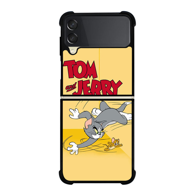 TOM AND JERRY CARTOON Samsung Z Flip 3 Case TOM AND JERRY CARTOON Samsung Z Flip 3 Case