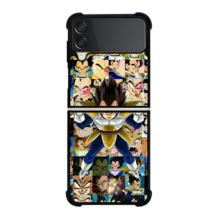 VEGETA COLLAGE Samsung Z Flip 3 Case