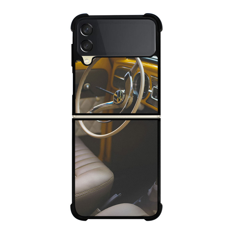 VW CLASSIC STEERING WHEEL 3 Samsung Z Flip 3 Case