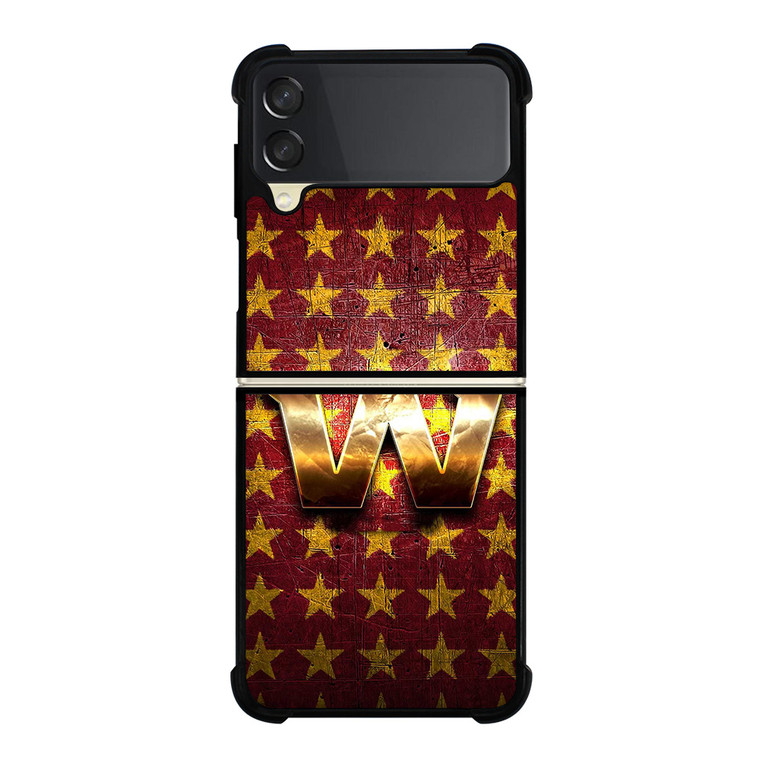 WASHINGTON COMMANDERS LOGO 2 Samsung Z Flip 3 Case