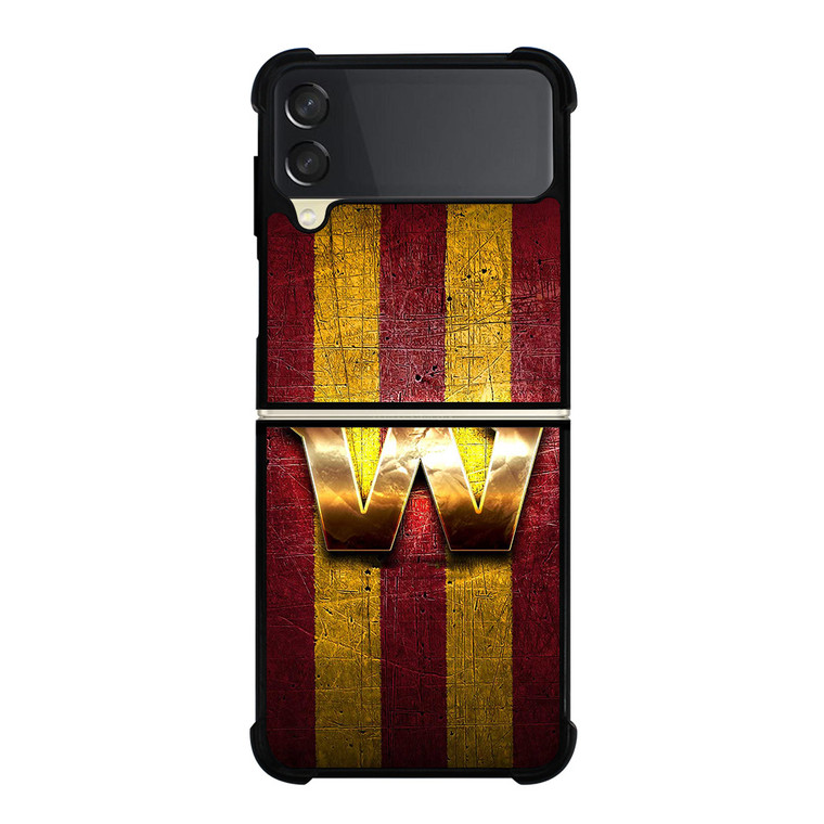 WASHINGTON COMMANDERS LOGO Samsung Z Flip 3 Case