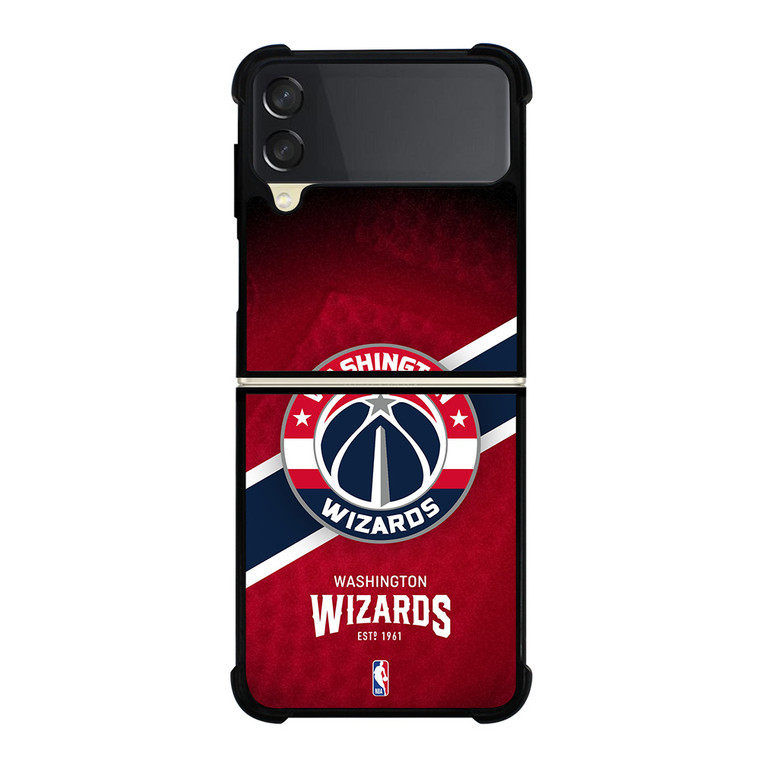 WASHINGTON WIZARDS NBA Samsung Z Flip 3 Case WASHINGTON WIZARDS NBA Samsung Z Flip 3 Case