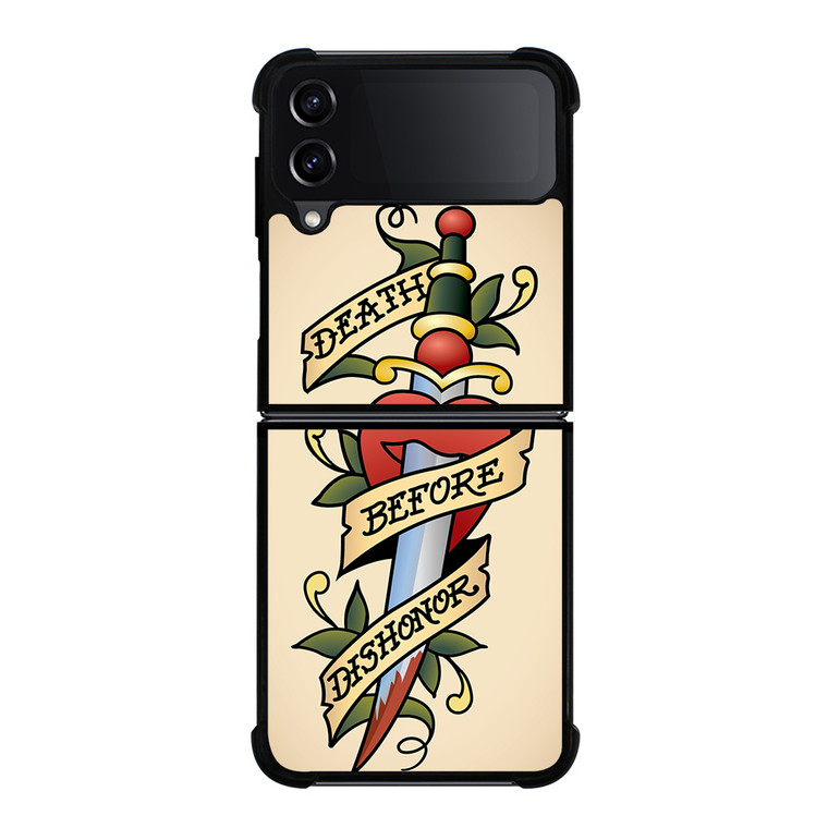 SAILOR JERRY TATTOO 3 Samsung Z Flip 4 Case