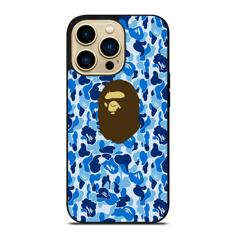 CAMO BAPE LOGO 3 iPhone 14 Pro Max Case