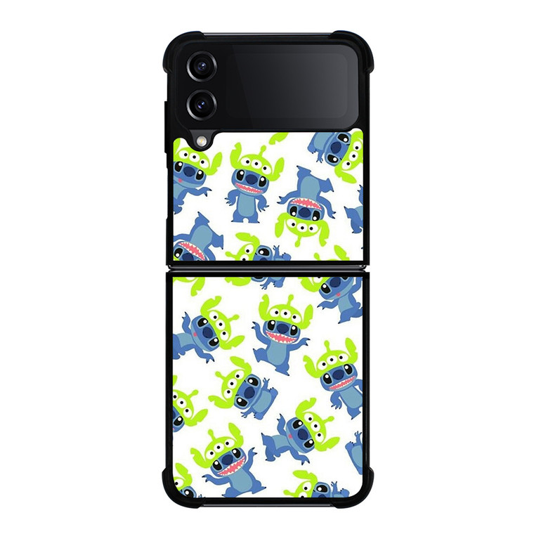 STITCH ALIEN COLLAGE Samsung Z Flip 4 Case