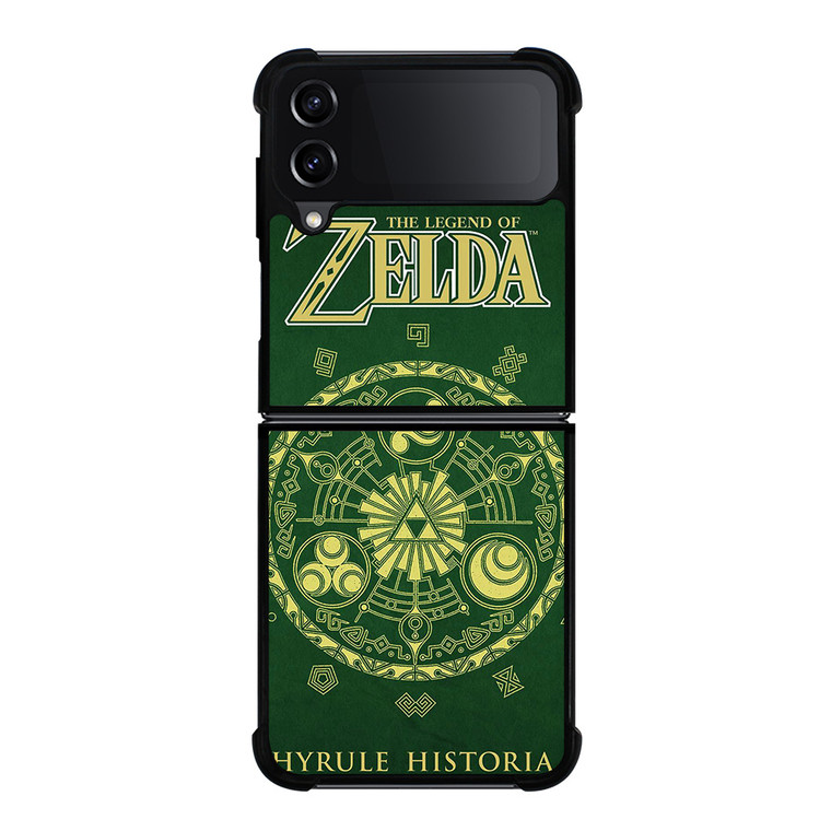 THE LEGEND OF ZELDA HYRULE HISTORIA Samsung Z Flip 4 Case THE LEGEND OF ZELDA HYRULE HISTORIA Samsung Z Flip 4 Case