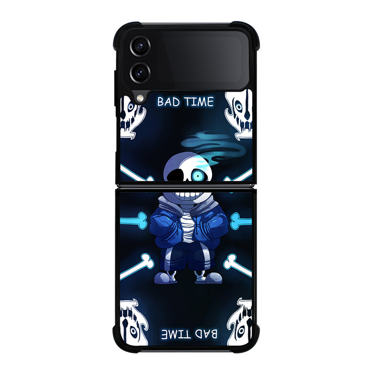 UNDERTALE SANS BAD TIME 2 Samsung Z Flip 4 Case