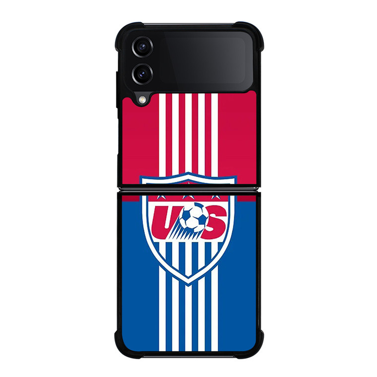 US SOCCER LOGO 3 Samsung Z Flip 4 Case