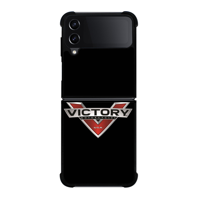 VICTORY MOTORCYCLES LOGO Samsung Z Flip 4 Case