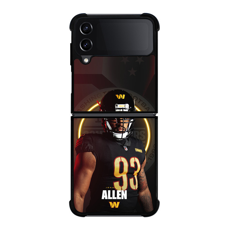 WASHINGTON COMMANDERS ALLEN Samsung Z Flip 4 Case WASHINGTON COMMANDERS ALLEN Samsung Z Flip 4 Case