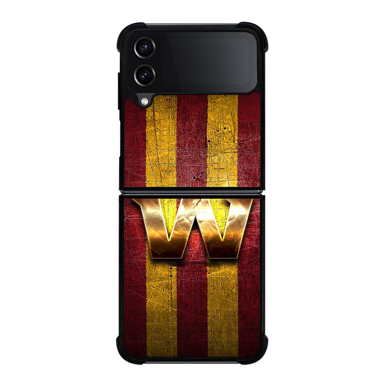 WASHINGTON COMMANDERS LOGO Samsung Z Flip 4 Case