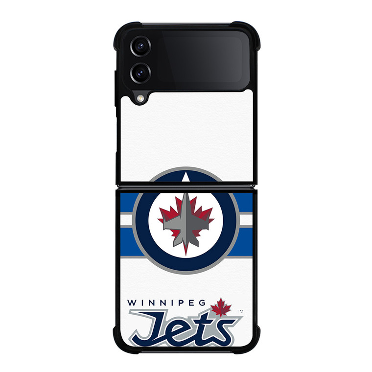 WINNIPEG JETS LOGO 2 Samsung Z Flip 4 Case