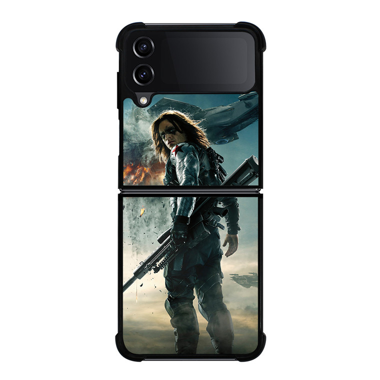 WINTER SOLDIER AVENGERS Samsung Z Flip 4 Case WINTER SOLDIER AVENGERS Samsung Z Flip 4 Case