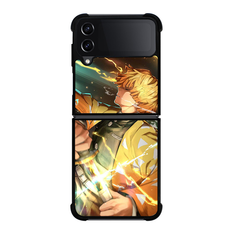 ZENITSU AGATSUMA DEMON SLAYER Samsung Z Flip 4 Case