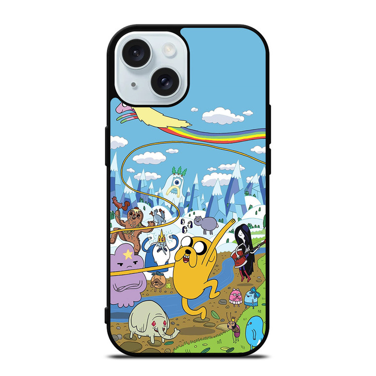 ADVENTURE TIME 3 iPhone 15 Case