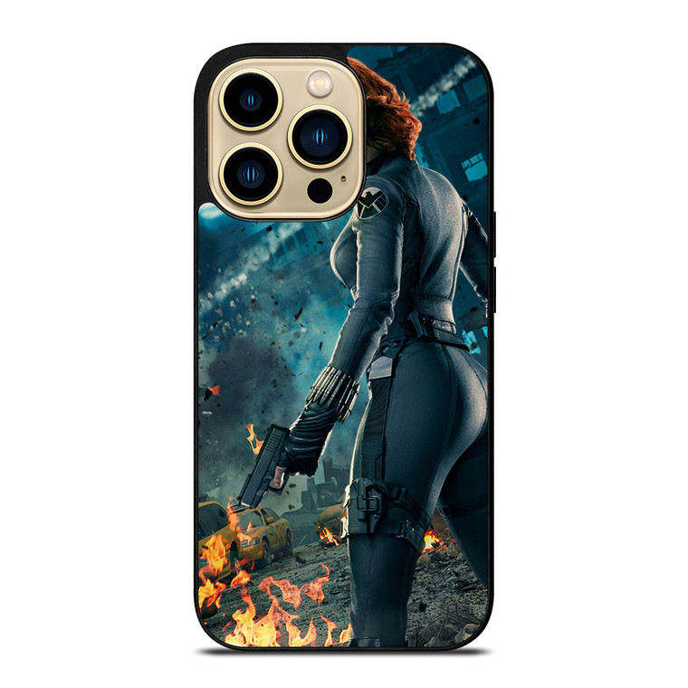 BLACK WIDOW AVENGERS iPhone 14 Pro Max Case