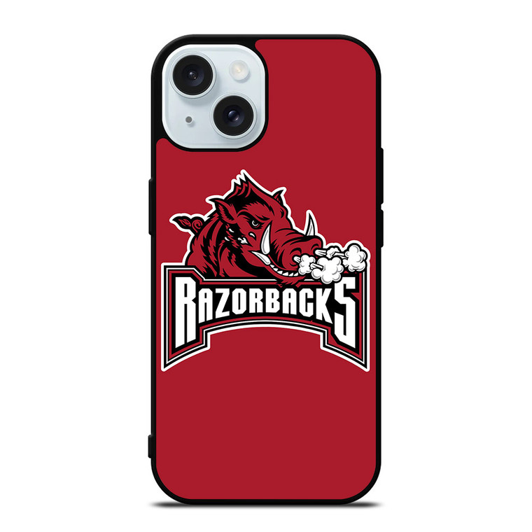 ARKANSAS RAZORBACKS 2 iPhone 15 Case