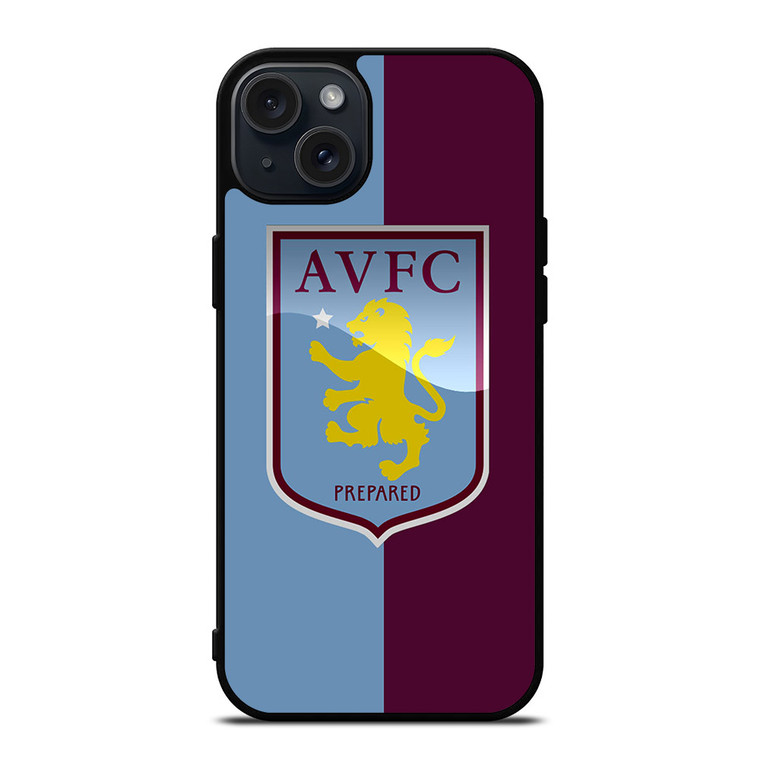 ASTON VILLA FC LOGO EPL 2 iPhone 15 Plus Case