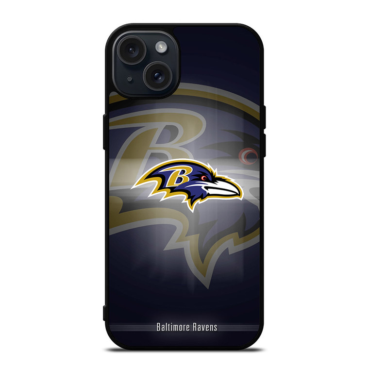 BALTIMORE RAVENS LOGO iPhone 15 Plus Case