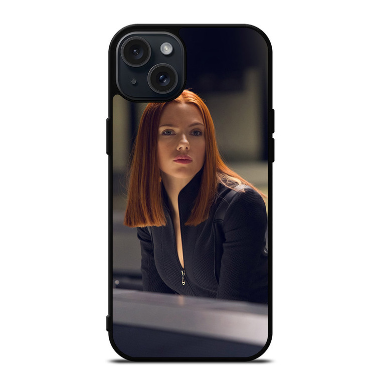 BLACK WIDOW HERO iPhone 15 Plus Case