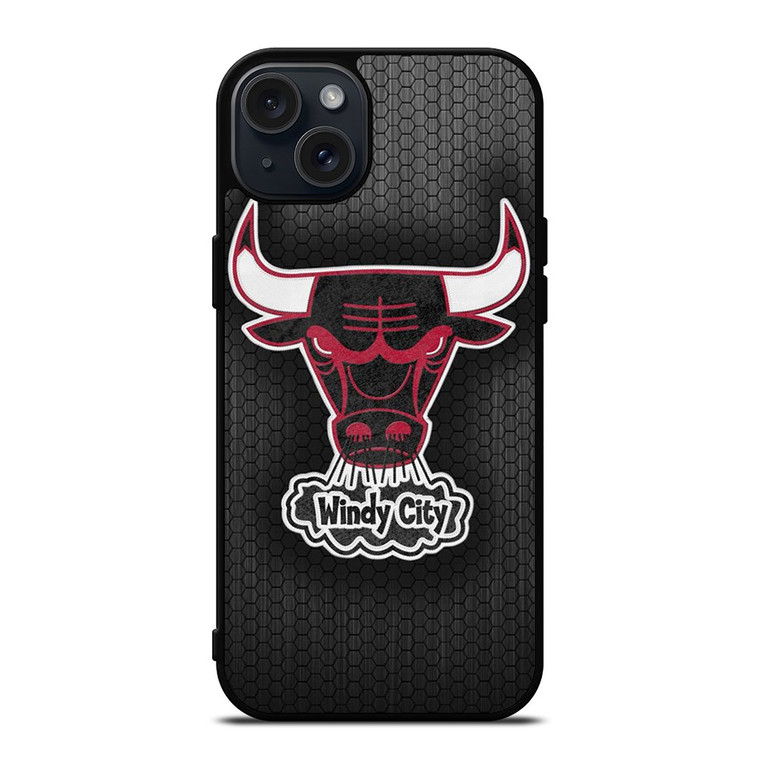 CHICAGO BULLS LOGO 6 iPhone 15 Plus Case