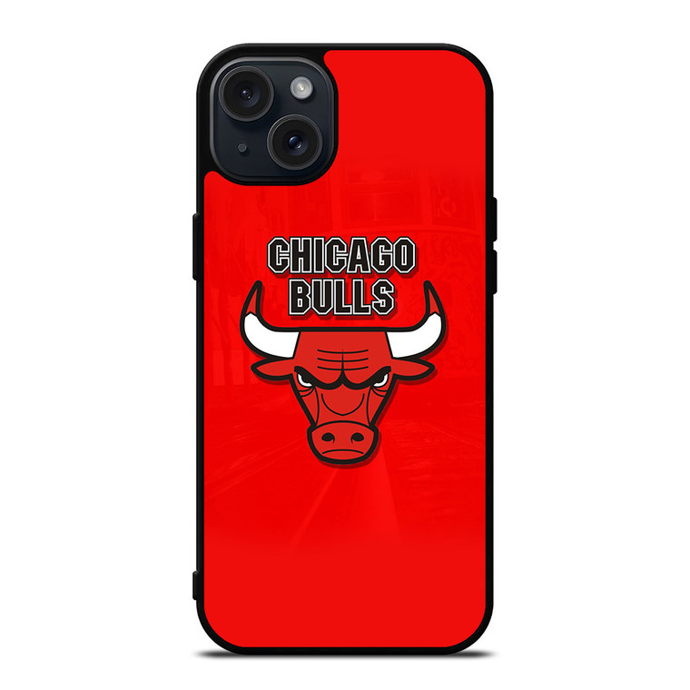 CHICAGO BULLS LOGO iPhone 15 Plus Case