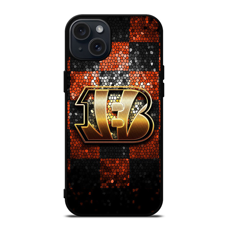 CINCINNATI BENGALS LOGO 2 iPhone 15 Plus Case