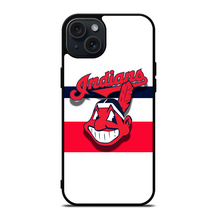 CLEVELAND INDIANS LOGO 3 iPhone 15 Plus Case