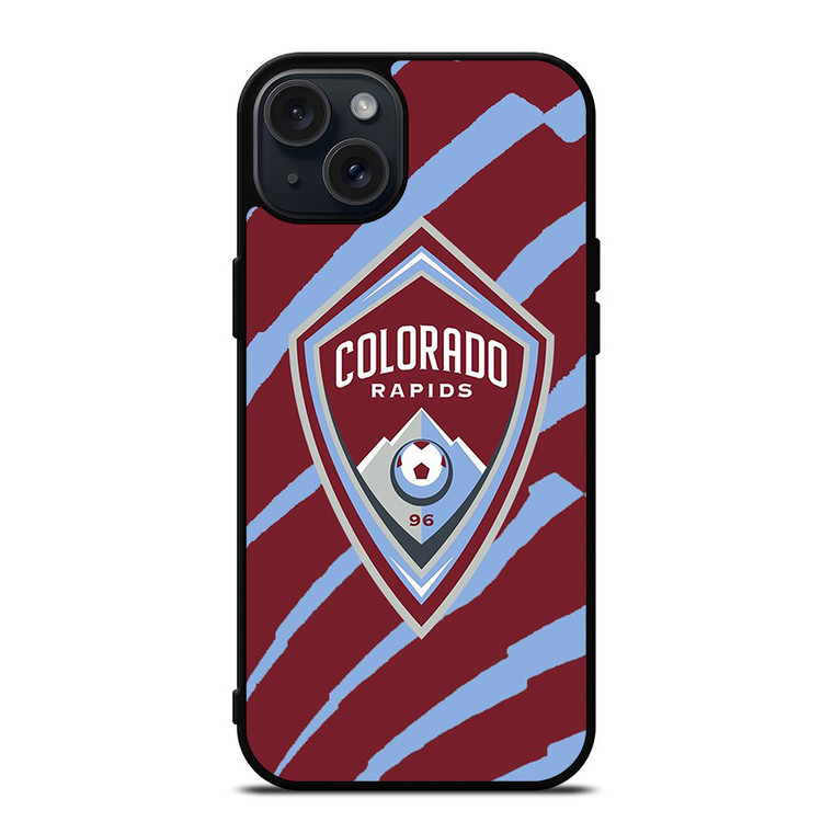 COLORADO RAPIDS LOGO 2 iPhone 15 Plus Case