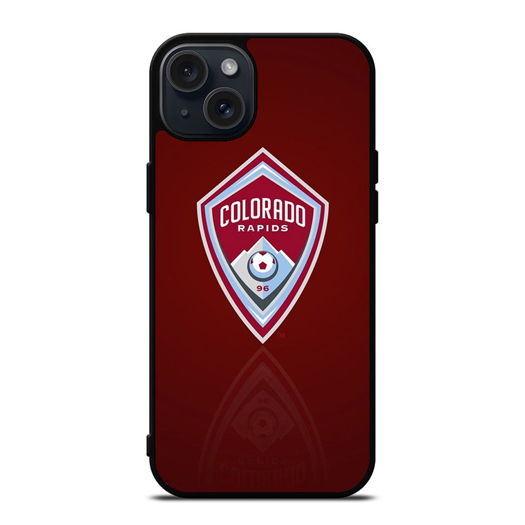 COLORADO RAPIDS LOGO iPhone 15 Plus Case