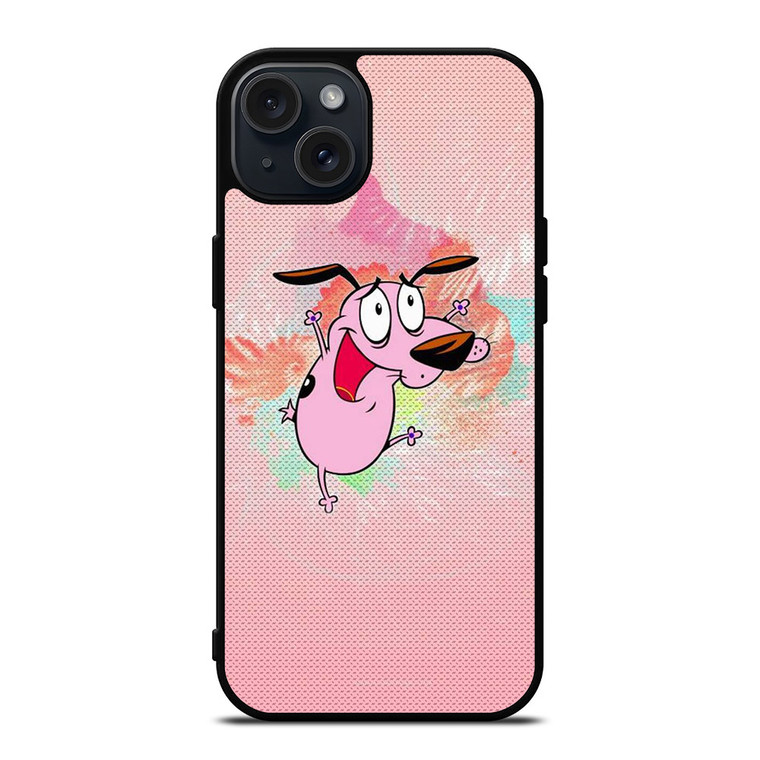 COURAGE THE COWARDLY DOG iPhone 15 Plus Case