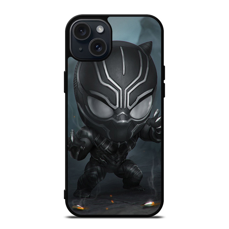 CUTE BLACK PANTHER MARVEL iPhone 15 Plus Case CUTE BLACK PANTHER MARVEL iPhone 15 Plus Case