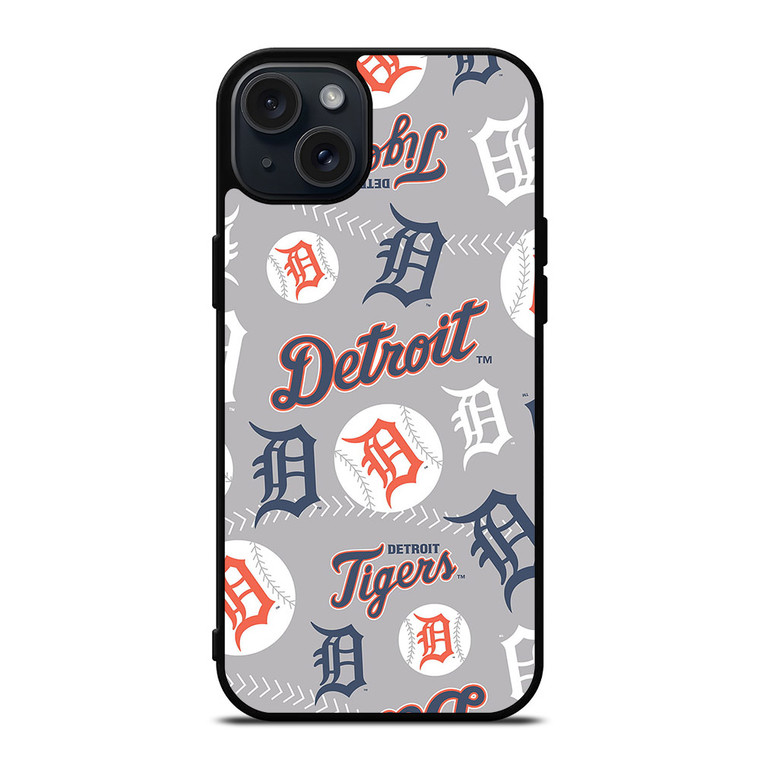 DETROIT TIGERS PATTERN 2 iPhone 15 Plus Case