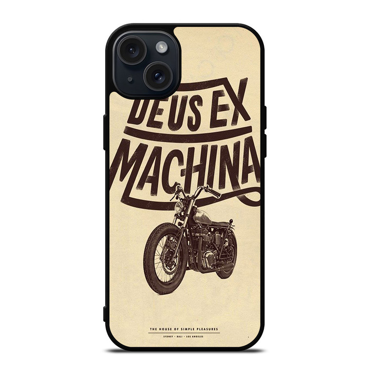 DEUS EX MACHINA POSTER iPhone 15 Plus Case