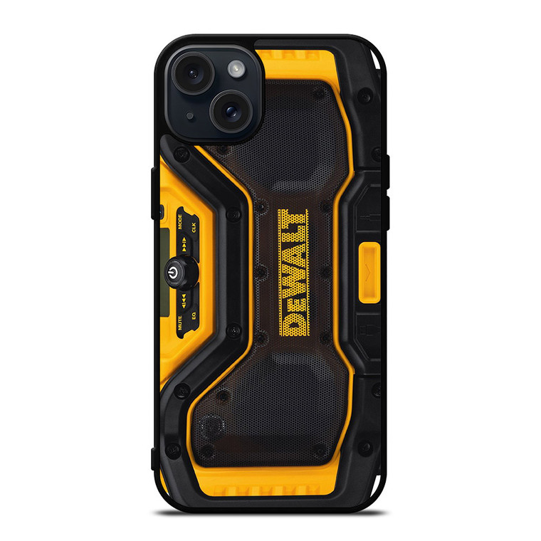 DEWALT RADIO WALLPAPER iPhone 15 Plus Case