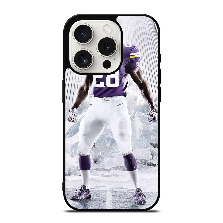 ADRIAN PETERSON MINNESOTA VIKINGS iPhone 15 Pro Case