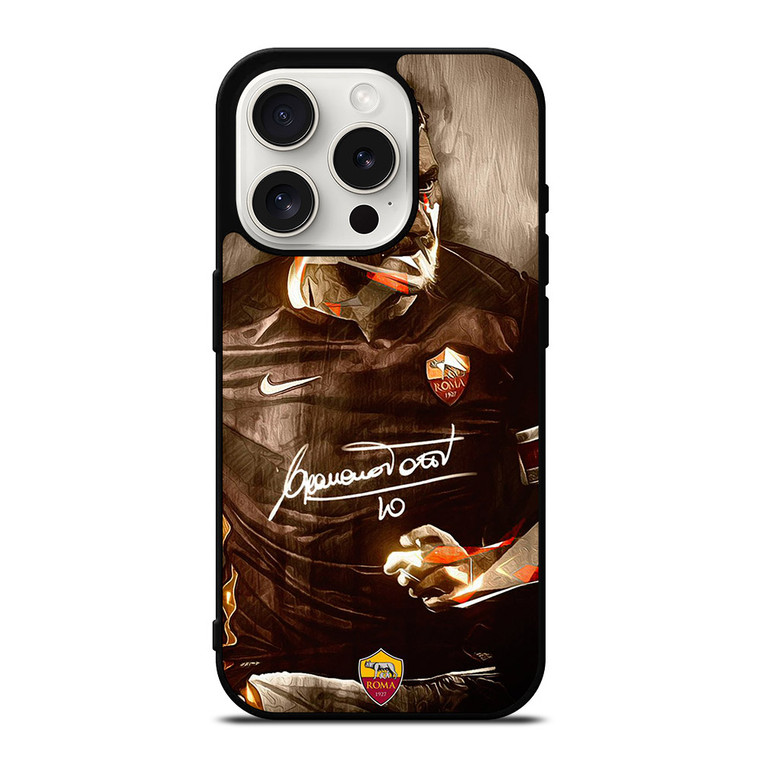 AS ROMA FRANCESCO TOTTI iPhone 15 Pro Case